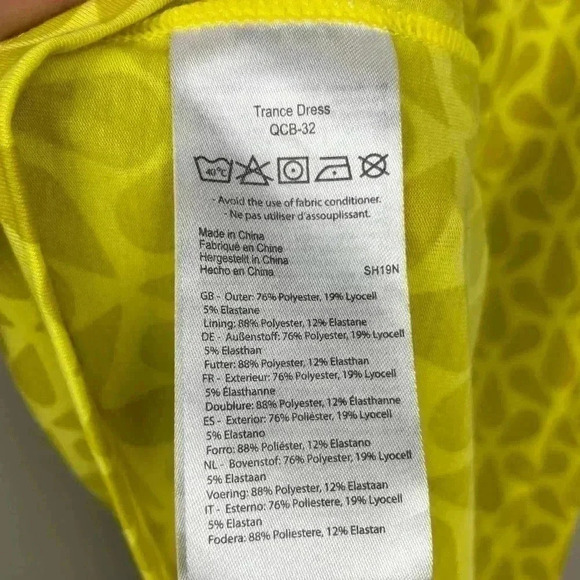 RAB Women's 10 Trance Sport Dress Green Sheen Climbing Hiking Athletic Built Bra - Picture 9 of 9